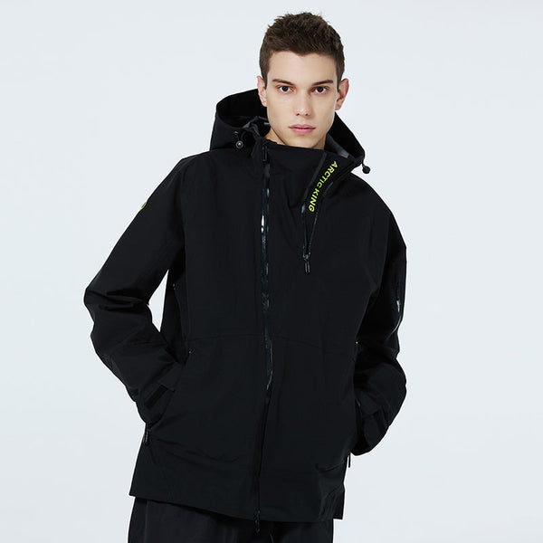 Funktionsfähige Softshell-Schneejacke für Herren