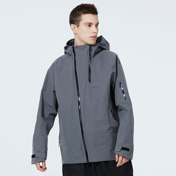 Funktionsfähige Softshell-Schneejacke für Herren