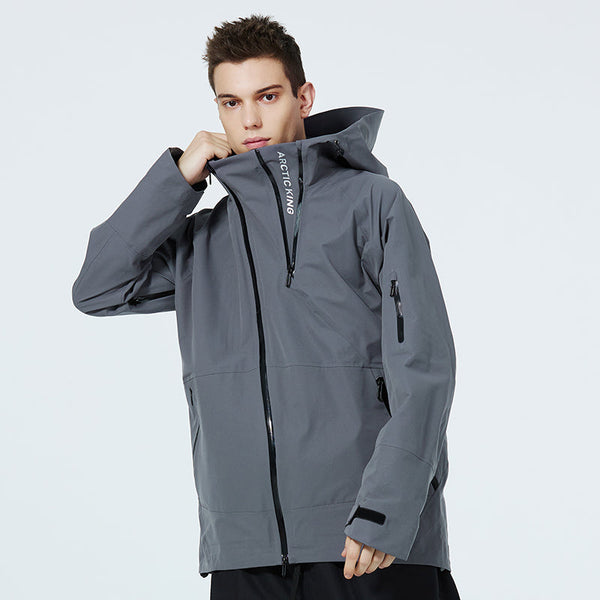 Funktionsfähige Softshell-Schneejacke für Herren