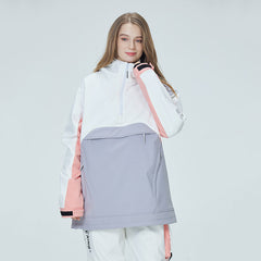 Arctic Queen Mountain Star Color Block Anorak-Schneejacke für Damen