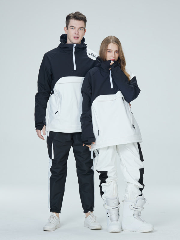 Arctic Queen Mountain Star Color Block Skianzüge für Herren