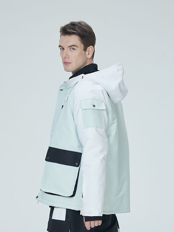 Arctic Queen Herren-Schneejacke „Divided Sky Colorblock“