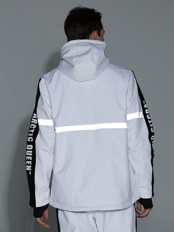 Arctic Queen Winter Guide Stripe reflektierende Schneejacke für Herren