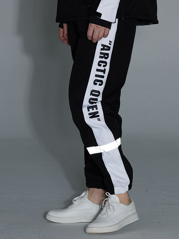 Arctic Queen Herren-Snowboardhose mit reflektierendem Band, wasserdicht