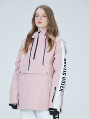 Arctic Queen Winter Guide Stripe Reflective Smock Snow Jacket für Damen