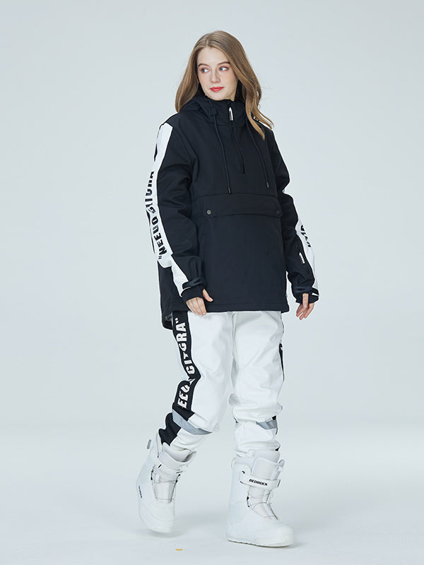 Arctic Queen Winter Guide Stripe reflektierende Schneeanzüge für Damen
