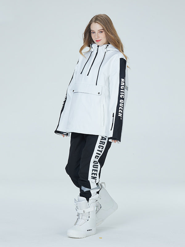 Arctic Queen Winter Guide Stripe reflektierende Schneeanzüge für Damen