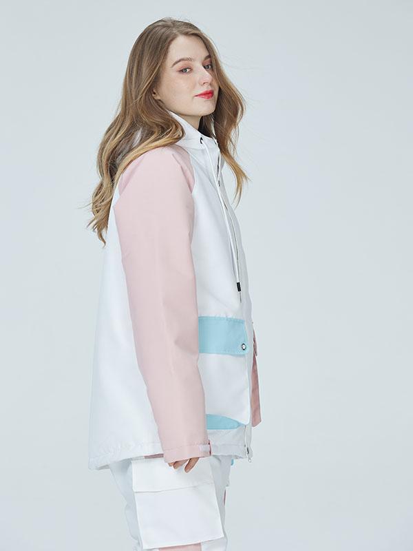 Arctic Queen Herren-Schneejacke „Divided Sky Colorblock“