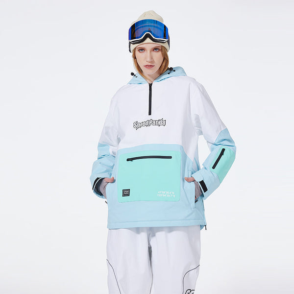 SpeedPanda Mountain Unisex Alpine SummitBlast Schneejacke für Damen