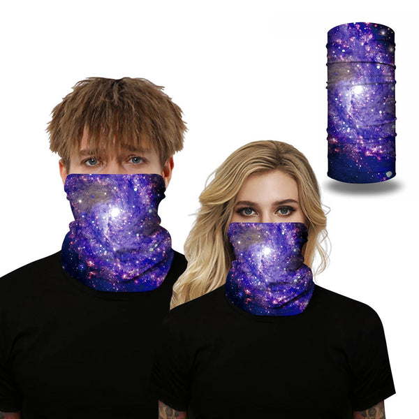 Unisex Bunte Gesichtsmasken und Halswärmer mit 3D-Druck