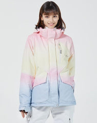 Arctic Queen Twilight Mountain Lake Schneejacke für Damen