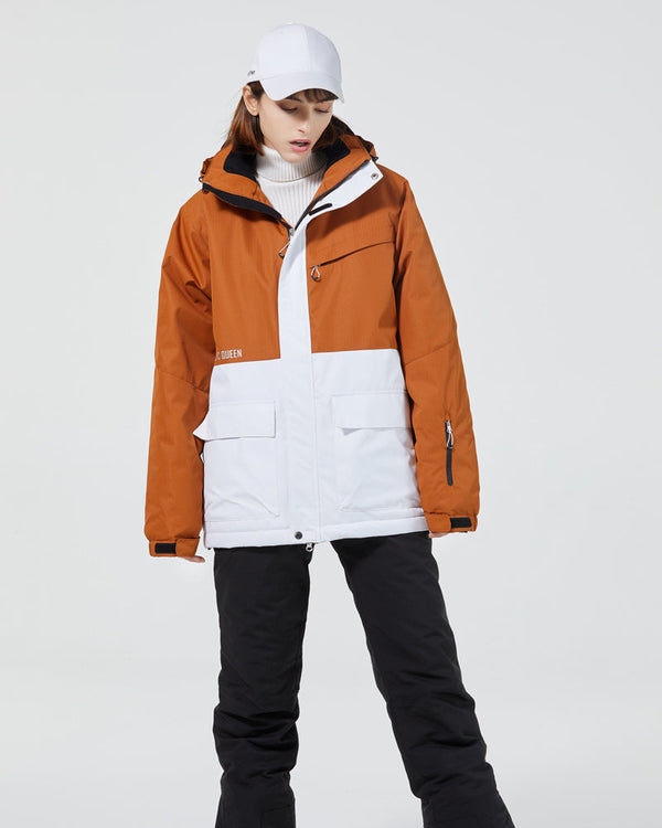 Arctic Queen Damen-Winterjacke, wasserdicht, für jedes Wetter geeignet, ideal zum Skifahren und Snowboarden