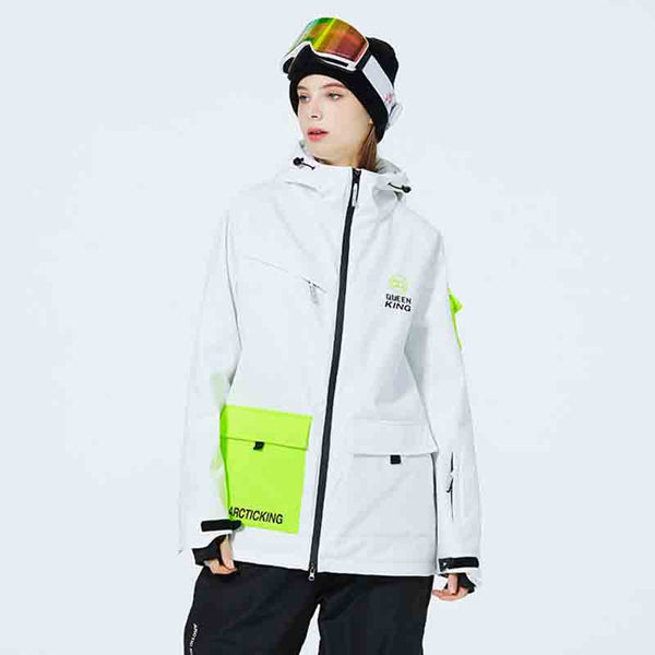 Arctic King & Queen Damen-Skijacke für Bergabenteuer