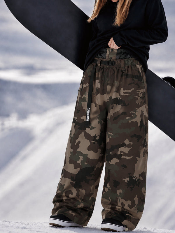 Hyper Beast Damen-Snowboardhose, strapazierfähig, vielseitig, Freestyle, Baggy-Design