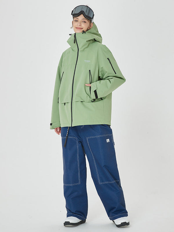 Mountain Breaker Anorak-Schneejacke und Freestyle-Skihose für Damen (Set)