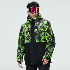 Herren-Dschungel-Abenteurer-Schneejacke
