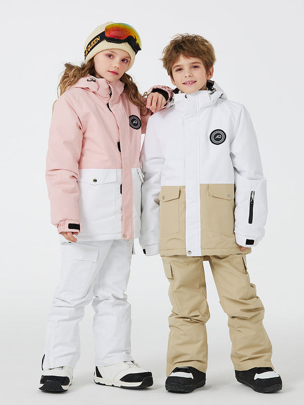 Wasserdichte Schneeanzüge für Kinder und Unisex – Bergforscher