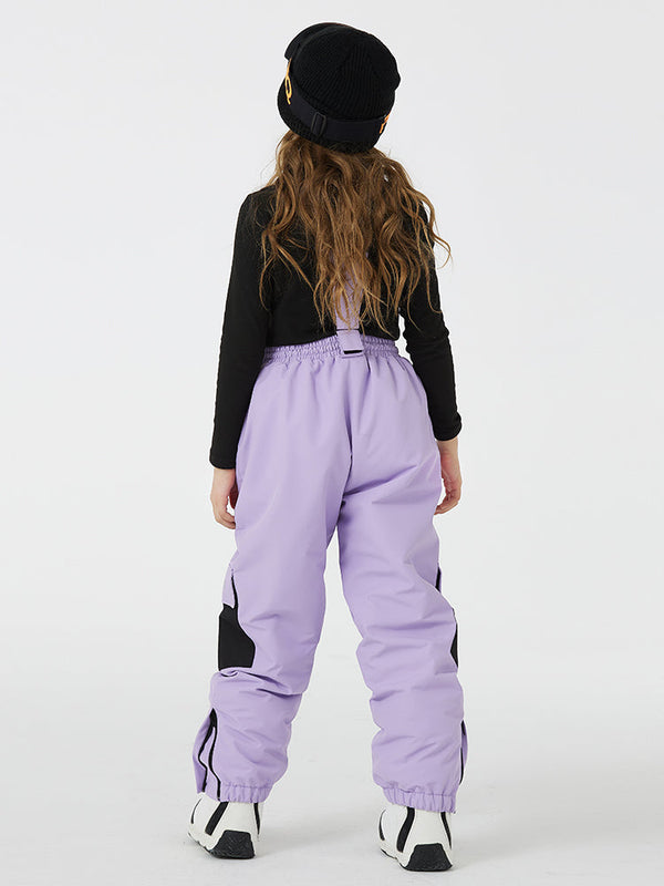 Unisex-Schneehose für Kinder und Bergliebhaber, wasserdicht, Ski-Latzhose