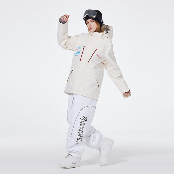 SpeedPanda Mountain Unisex Alpine Avalanche Flare Expedition Schneeanzug für Damen und Herren