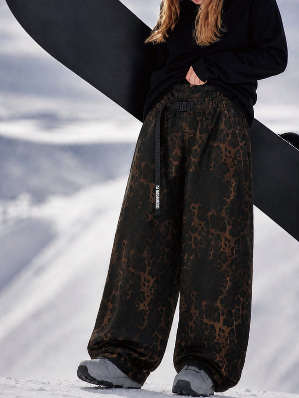 Hyper Beast Damen-Snowboardhose, strapazierfähig, vielseitig, Freestyle, Baggy-Design