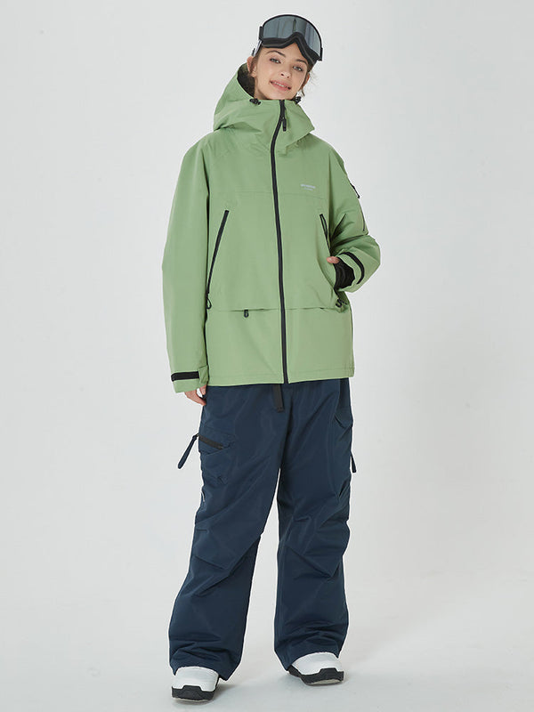 Mountain Breaker Freestyle Skibekleidung für Damen, wasserdichtes Jacken- und Hosenset