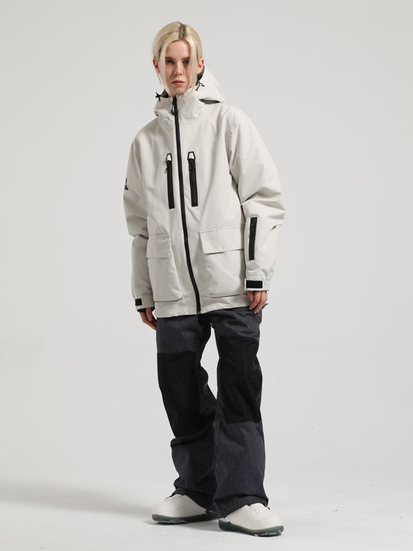 Gsou Snow Winter Ranger Cargo-Schneejacke & Latzhose für Damen (Set)