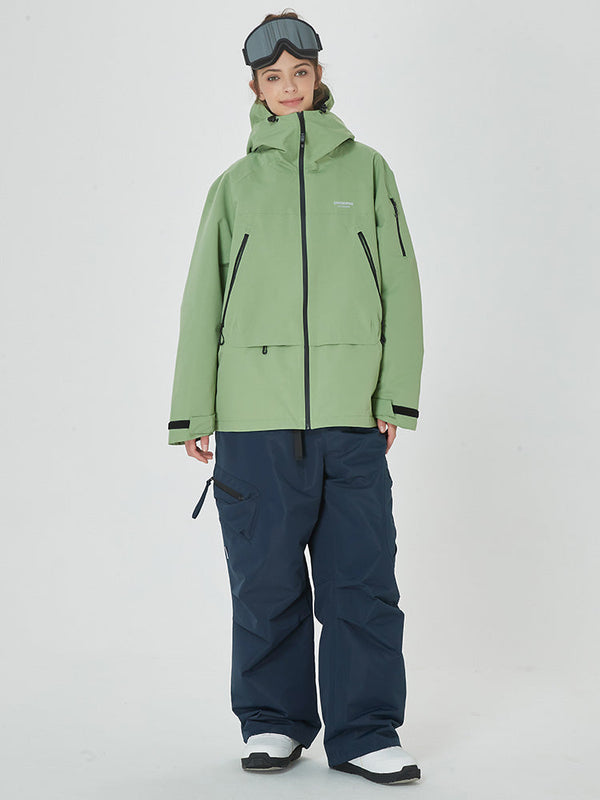 Mountain Breaker Freestyle Skibekleidung für Damen, wasserdichtes Jacken- und Hosenset