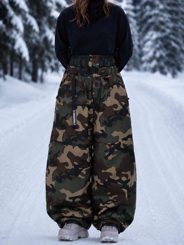 Urban Storm Damen-Snowboardhose, strapazierfähig, Utility, Freestyle, Baggy