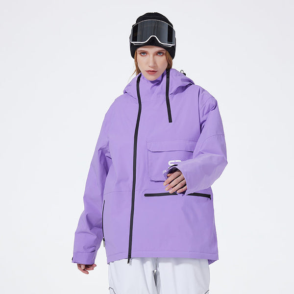 SpeedPanda Mountain Unisex Alpine GlacierPro Extreme Schneejacke für Damen