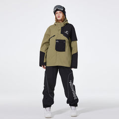 SpeedPanda Unisex Alpine SnowTech Mountain Explorer Schneeanzüge für Damen und Herren