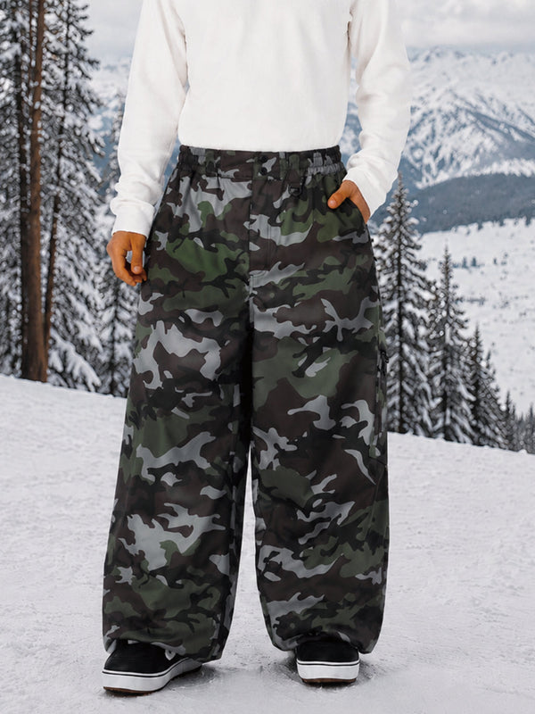 Herren Allzweck-Snowboardhose im urbanen Stil, strapazierfähig, locker geschnitten