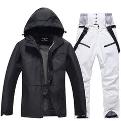 Herren-Skijacke und -hose mit Isolierung für Mountain Shredding