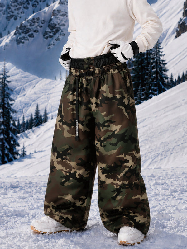 Hyper Beast Herren-Snowboardhose, strapazierfähig, vielseitig, Freestyle, Baggy-Design