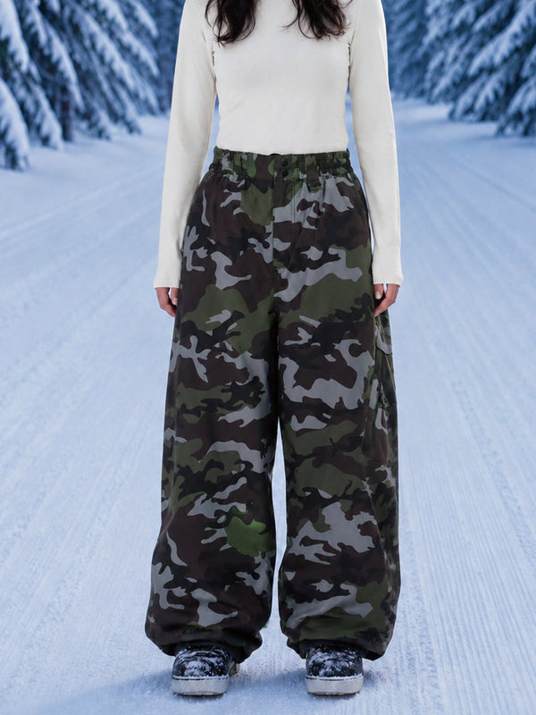 Damen Allzweck-Snowboardhose Urban Vibe Strapazierfähige Freestyle Baggy Hose