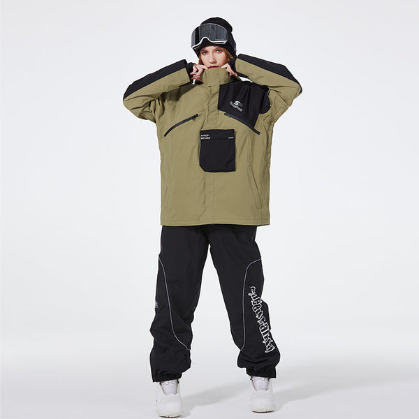 SpeedPanda Unisex Alpine SnowTech Mountain Explorer Schneeanzüge für Damen und Herren