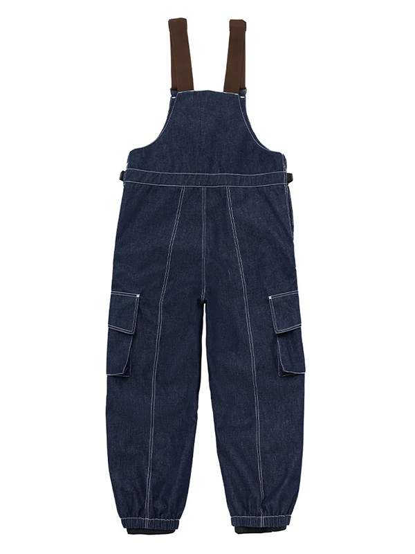 Damen Vector Dusk Denim Cargo-Schnee-Latzhose