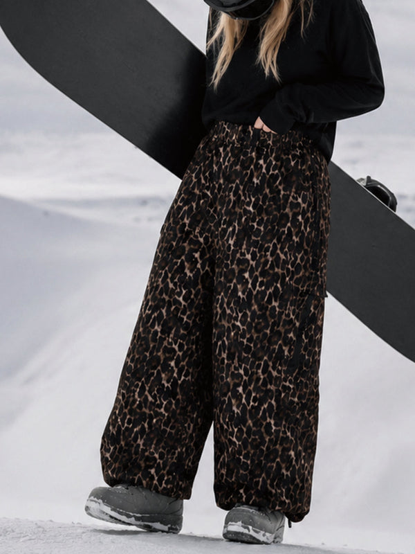 Damen Allzweck-Snowboardhose Urban Vibe Strapazierfähige Freestyle Baggy Hose