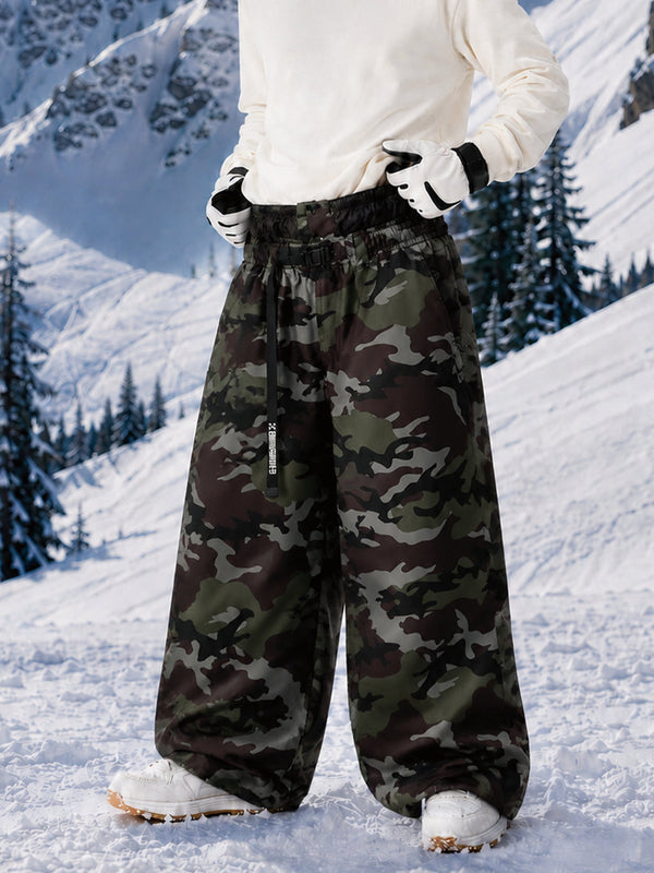 Hyper Beast Herren-Snowboardhose, strapazierfähig, vielseitig, Freestyle, Baggy-Design