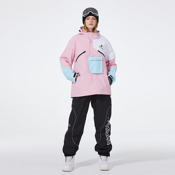 SpeedPanda Unisex Alpine SnowTech Mountain Explorer Schneeanzüge für Damen und Herren