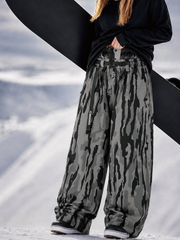 Hyper Beast Damen-Snowboardhose, strapazierfähig, vielseitig, Freestyle, Baggy-Design