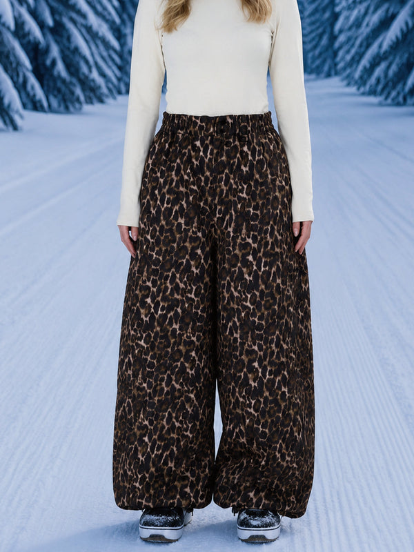 Damen Allzweck-Snowboardhose Urban Vibe Strapazierfähige Freestyle Baggy Hose