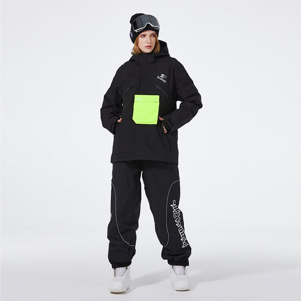 SpeedPanda Unisex Alpine SnowTech Mountain Explorer Schneeanzüge für Damen und Herren