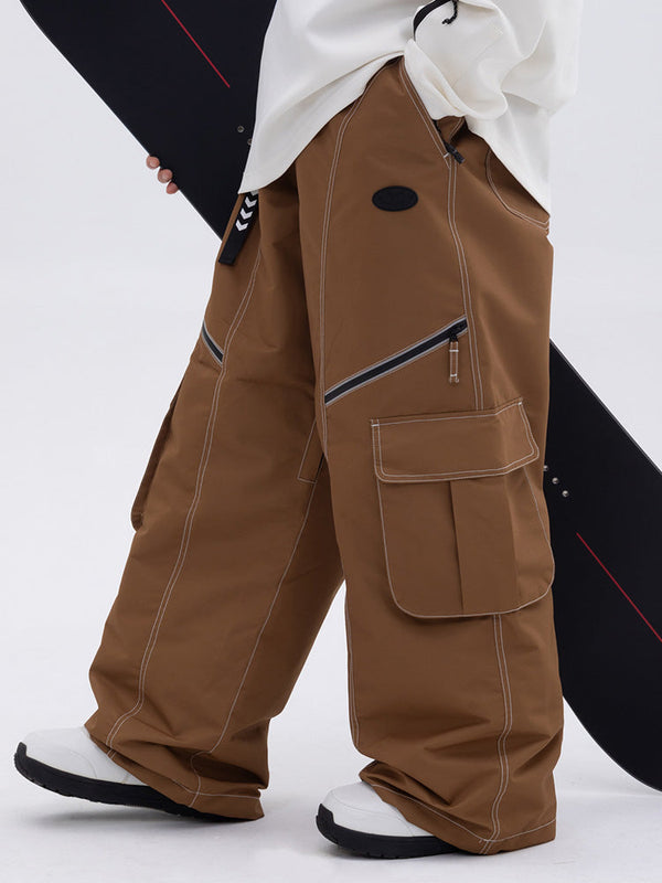 Mountain Chill Streetstorm Oversize Baggy Schneehose für Herren
