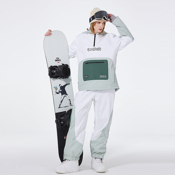 SpeedPanda Mountain Unisex Alpine SummitBlast Schneeanzug für Damen