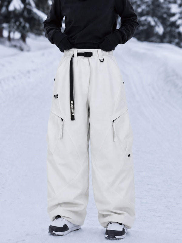 TerrainFlex Freestyle Oversized Cargo Snowboardhose für Damen – Crew Edition