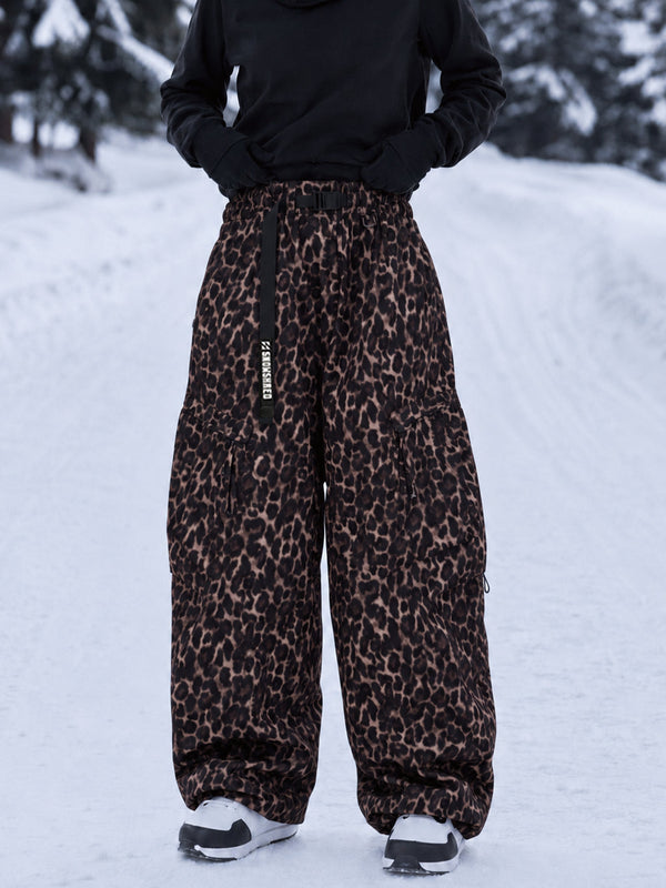 TerrainFlex Freestyle Oversized Cargo Snowboardhose für Damen – Crew Edition