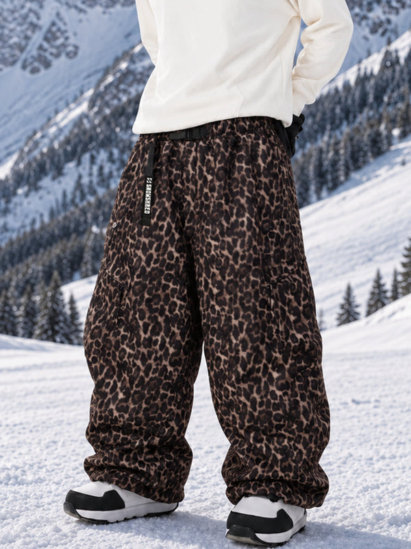 Pantalon de snowboard cargo oversize TerrainFlex Freestyle pour homme – Édition Crew