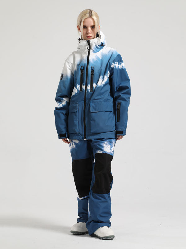 Gsou Snow Winter Ranger Cargo-Schneejacke & Latzhose für Damen (Set)
