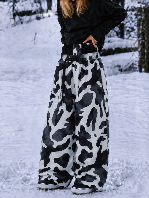 Hyper Beast Damen-Snowboardhose, strapazierfähig, vielseitig, Freestyle, Baggy-Design