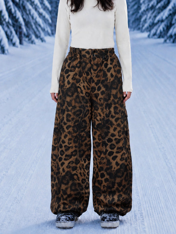 Damen Allzweck-Snowboardhose Urban Vibe Strapazierfähige Freestyle Baggy Hose